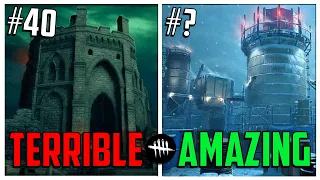 All 44 Maps Ranked Worst to BEST Dead by Daylight Tier List