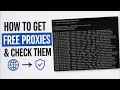 FREE Proxy Checker Proxy Sorter Python Script Check Filter Proxies Fast 2026