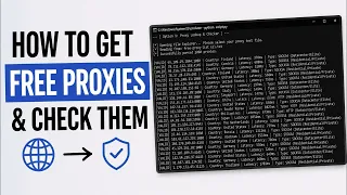 FREE Proxy Checker Proxy Sorter Python Script Check Filter Proxies Fast 2026