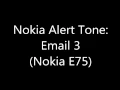 Lagu Nokia alert tone - Email 3 (Nokia E75)