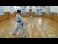 White Belt kata for beginner of Shito - Ryu Karate