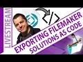 Exporting FileMaker Solutions as Code and Recycling Code in Minutes Not Days