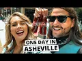 North Carolina Asheville for a Day - Travel Vlog What to Do See and Eat