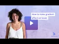 How to make gradient effect on hover