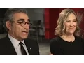 Eugene Levy Catherine O Hara recall early years in TV