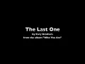 Cary Brothers - The Last One (Lyrics)