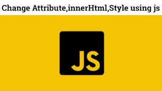 4 change inner html change style using ja change attribute in javascript