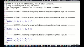 Python Day 19 Array Expand
