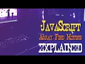 JavaScript Array Find Method Explained Higher Order Functions
