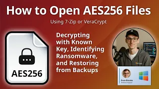 How to Open AES256 Files AES-256 Encrypted