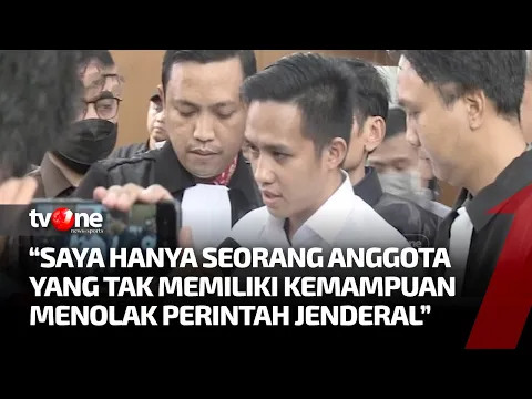 Suara Bergetar, Bharada E Sampaikan Belasungkawa dan Permohonan Maaf ke Keluarga Brigadir J