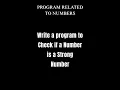 Check if a Number is a Strong Number in Java Java Programs for Beginners Logic Ladder