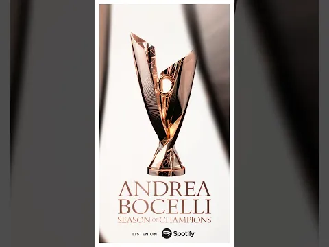 SEASON OF CHAMPIONS playlist, listen now on Spotify: andreabocelli.lnk.to/seasonofchampions