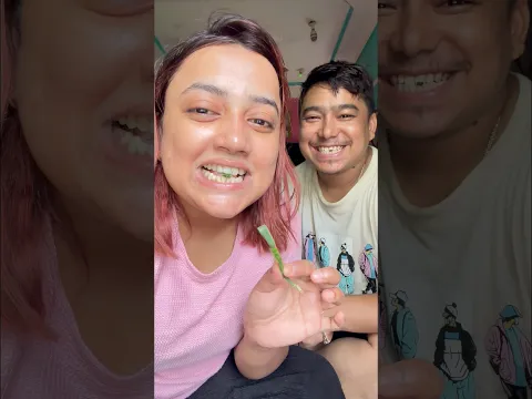 খেজুর পাতা🌿 দিয়ে চুইনকাম বনালাম 😱🤯 #viralshort #minivlog #shorts #trending #viral #ytshorts #foryou