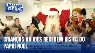 Campanha Natal Encantando do BG realiza primeira entrega para a IDES