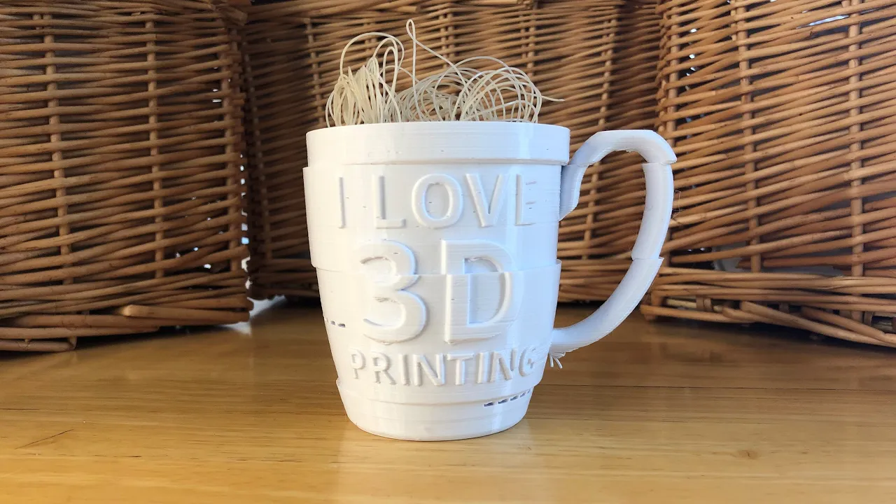 I Love 3D Printing Gag Gift Mug