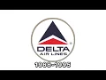 Delta Air Lines historical logos