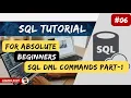 SQL Tutorial for Beginners Sql full course in Hindi DML Commands Part 1