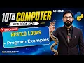 Nested loops in python with programs 10th class computer chapter 4