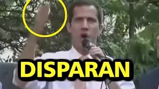 ¡ULTIMO MINUTO! DISPARAN A JUAN GUAIDO, URGENTE VENEZUELA MADURO, CASI LE CAE