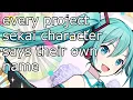 Download Lagu every project sekai character says their own name