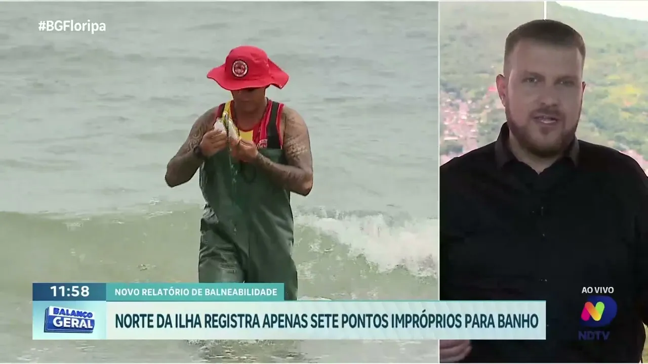 Balneabilidade em alta: relatório do IMA mostra avanços no Norte da Ilha