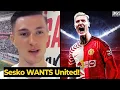 Download Lagu Benjamin Sesko staat open voor een transfer van Manchester United! Man Utd-nieuws
