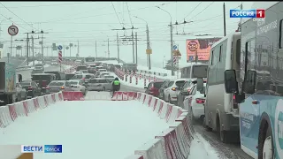 В Омске полностью перекроют Ленинградский мост