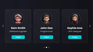Responsive Card Slider using HTML CSS JavaScript Swiper JS