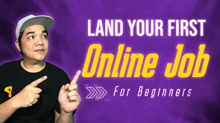 how to land your first online job tips work from home