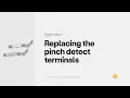 Replacing the Pinch Detect Terminals Litter-Robot 3