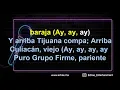 Enigma Norteño, Grupo Firme - No Estoy Perdiendo Nada (Versión Karaoke)