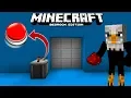 How To Make Simple Red Button Activation System - Minecraft Bedrock