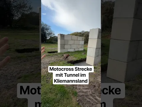 Surron Motocross Strecke im Kliemannsland. Eröffnung noch in 2026