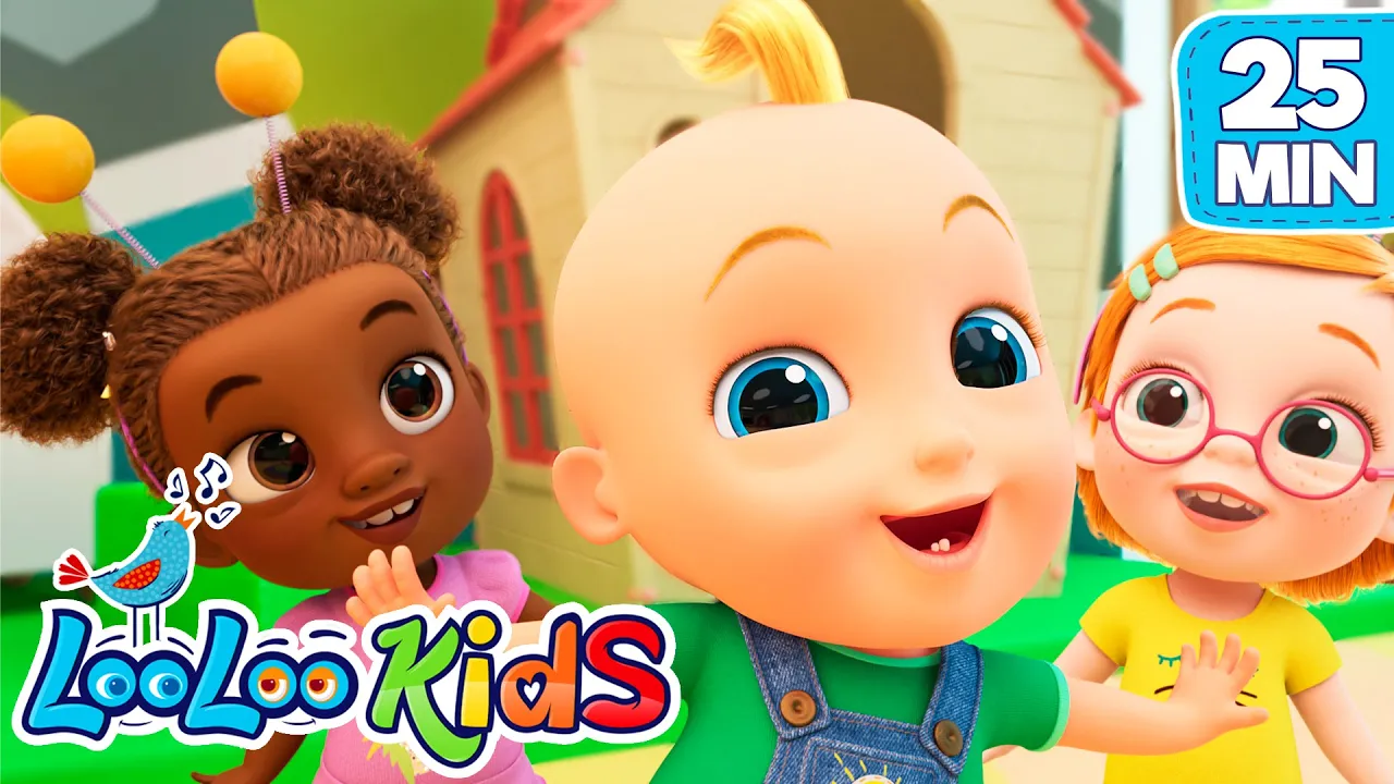 If you`re Happy and You Know It and more songs from LooLoo Kids