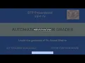 Automatic Answer Grader BTP Demo IIT Jodhpur