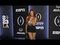 Sydney Paight ESPN and CFP s Allstate Party at the Playoff Blue Carpet in Los Angeles