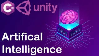 How to make AI enemy in Unity engine State machine Easy tutorial