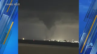 Waterspout captured over MMMBT during storm