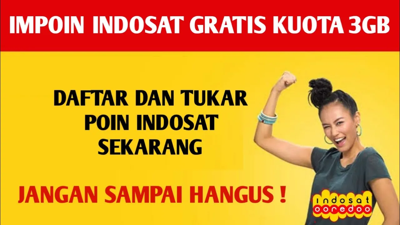 Video ini membahas cara menukar poin Indosat dengan kuota, jadi kita bisa mendapatkan kuota secara c. 