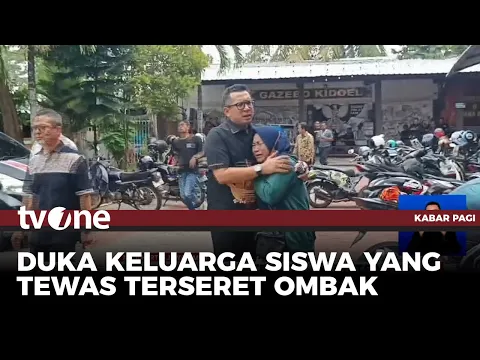 Tangis Histeris Keluarga Korban Siswa Tenggelam di Pantai Drini