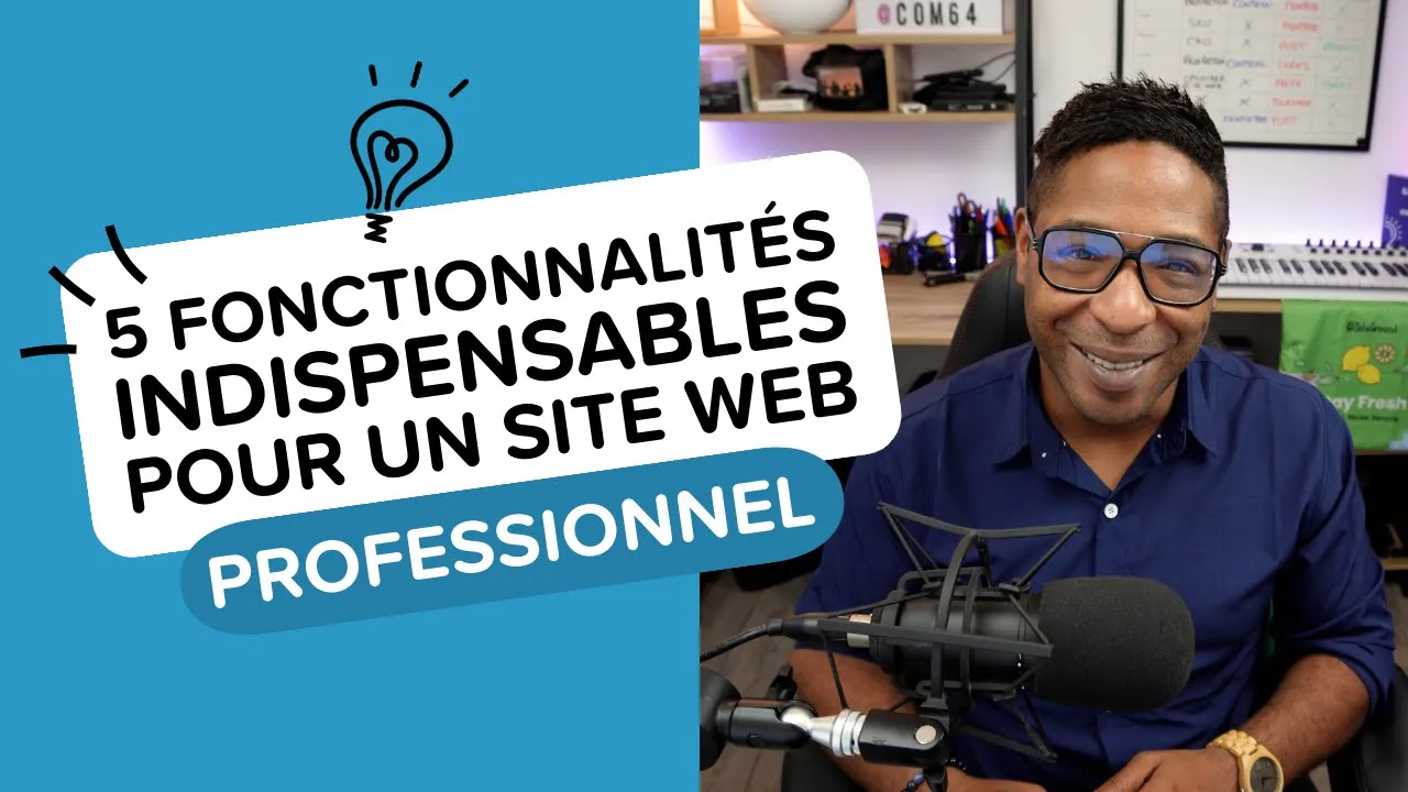 Tutoriels 5 Fonctionnalités INDISPENSABLES pour Créer un Site Web Professionnel avec WordPress