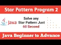 Learn to Print Star Patterns in Java Part 2 Java Star Pattern Program