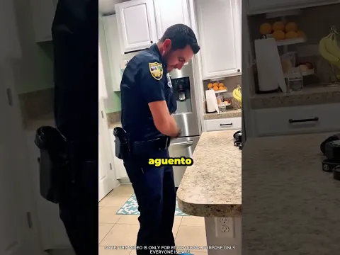 Aquela luta que todo policial conhece depois de um longo turno 😂🚔