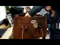 MICHAEL KORS HAMILTON SATCHEL IN MEDIUM SIZE