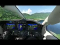 Download Lagu @Dalton-Flightsimclips | WMBT Pulau Tioman Airport, copilot VFR approach RWY 20, Daher TBM 930 🎬‼