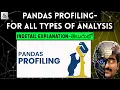 Tutorial-17 Pandas profiling library-automate your analysis Telugu Machine Learning