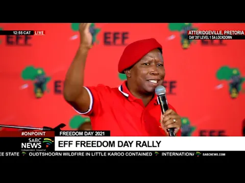 Download MP3 EFF Freedom Day rally address by its CIC Julius Malema