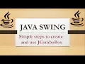 java swing tutorial jcombobox jcombobox in java jcombobox netbean tutorial jcombobox