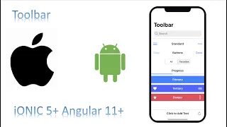 Ionic toolbar ion-header ion-footer ion-title ion - buttons ion-back-button